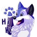 Sticker SpidyTheWolfy - 0
