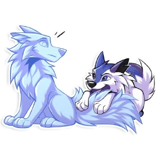 Sticker SpidyTheWolfy - 1