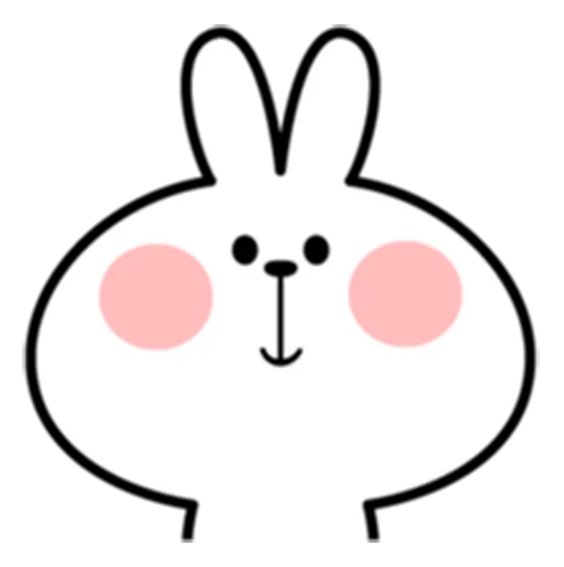 rabbit clipart cartoon