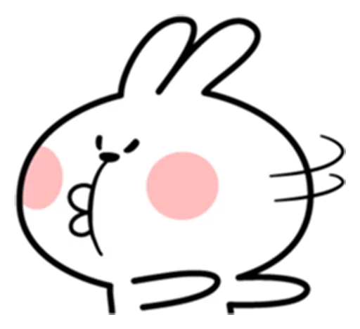 rabbit cartoon rabbits and hares