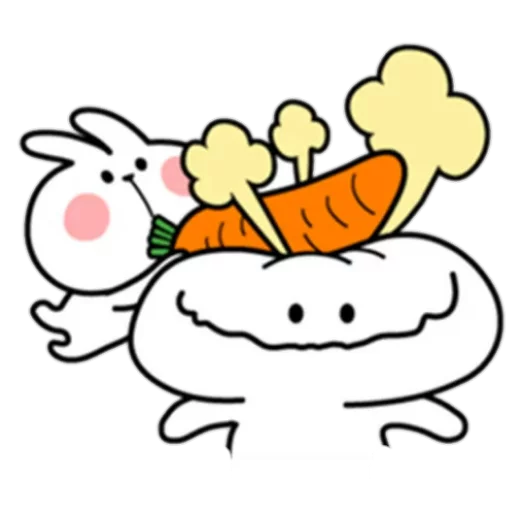 Sticker Spoiledrabbitpack - 1