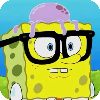 Sticker SpongeBob ➩ @Earth928B - 2