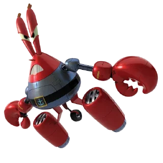 Стикер Губка Боб в 3D - 6