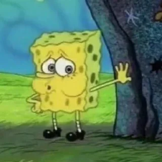 Sticker Губка боб шарит🥵😎 - 10