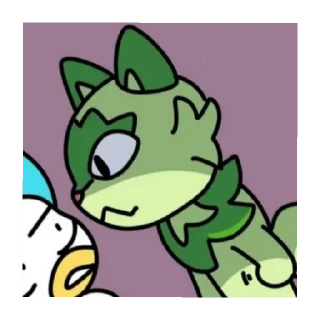 Стикер Sprigatito 😺✨🍃 - 5