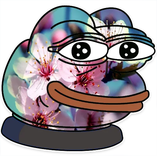 Spring Pepe🐸🌸 @bb_SamyLo - клипарт