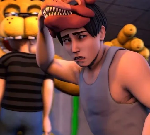 cartoon person human face