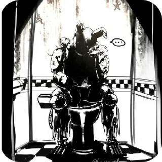 Sticker ФНАФ, что с тобой? - 10