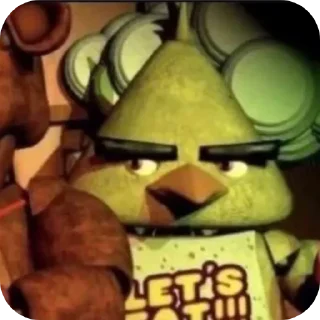 Sticker ФНАФ, что с тобой? - 2