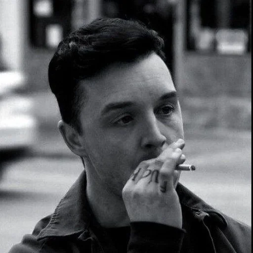 Человек человеческое лицо черно-белый