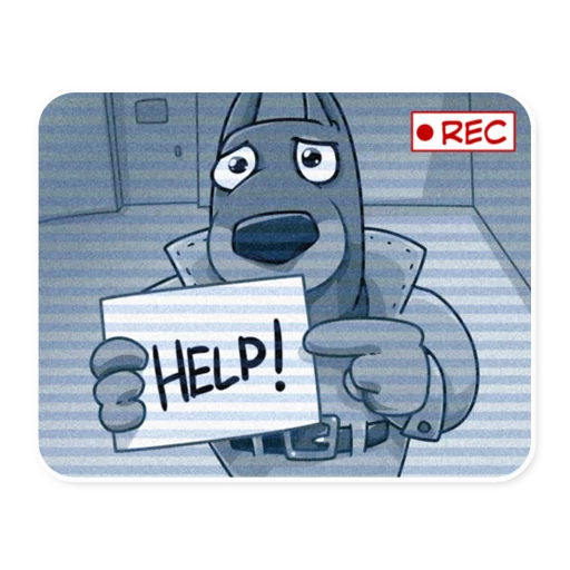 Sticker Dobie the Spy - 5