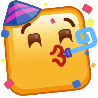 Sticker Square Emoji @TgSticker - 2