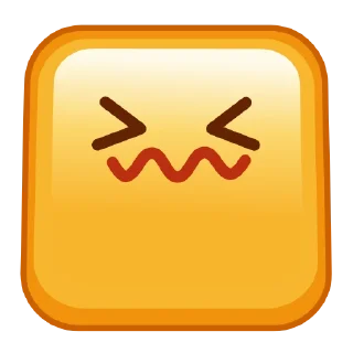 Sticker Square Emoji @TgSticker - 7