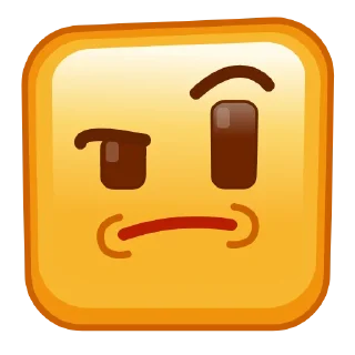 Sticker Square Emoji @TgSticker - 11