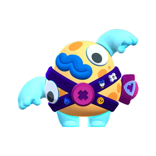 Стикер Squeak, by: @brawlakknews - 7