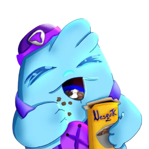 Стикер Squeak, by: @brawlakknews - 6