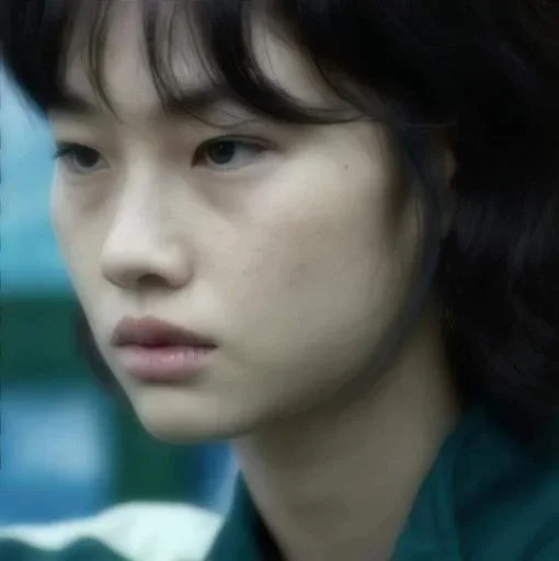 person human face lip