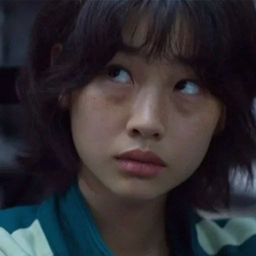 person human face lip