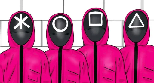 Squid Game Netflix @stickersb2b - 