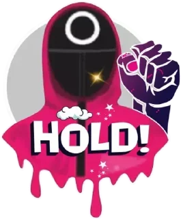 Sticker Squid Game Netflix @stickersb2b - 6