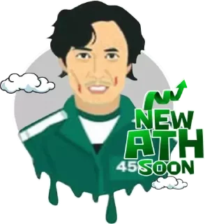 Sticker Squid Game Netflix @stickersb2b - 2