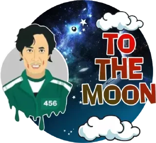 Sticker Squid Game Netflix @stickersb2b - 3