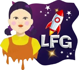 Sticker Squid Game Netflix @stickersb2b - 0