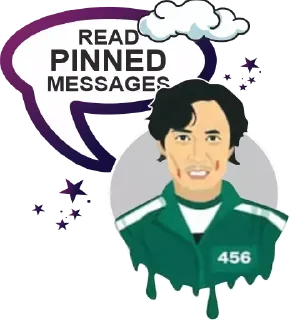 Sticker Squid Game Netflix @stickersb2b - 11