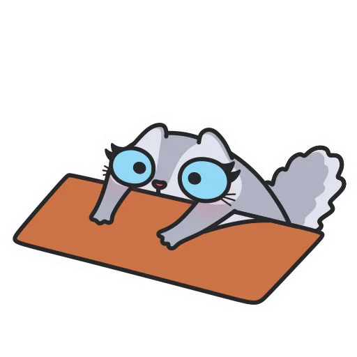 Sticker Squirrel_Sara - 1