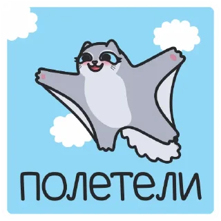 Sticker Белка Сара от @lerokun - 5