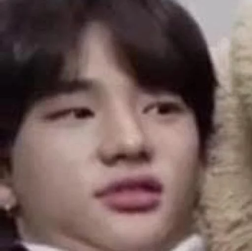 person human face lip