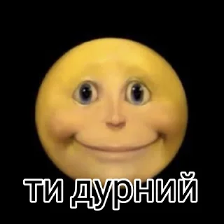 Sticker Хибно думаєш @Ua_anime_stickers - 11