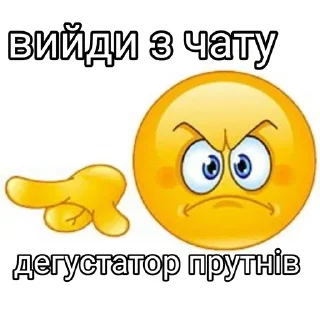 Sticker Хибно думаєш @Ua_anime_stickers - 10