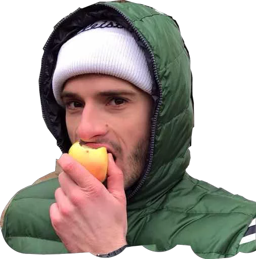 person human face food