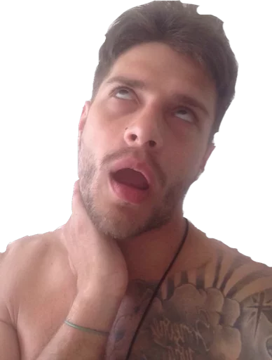 person man human face