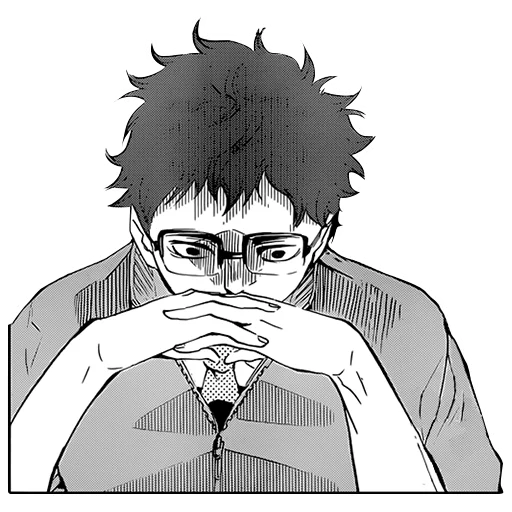 Стикер Haikyuu Manga - 3