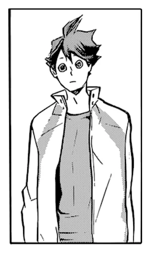 Стикер Haikyuu Manga - 2