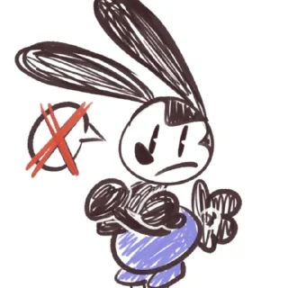 Sticker OSWALD THE RABBIT - 2
