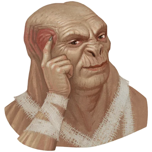 sketch wrinkle human face