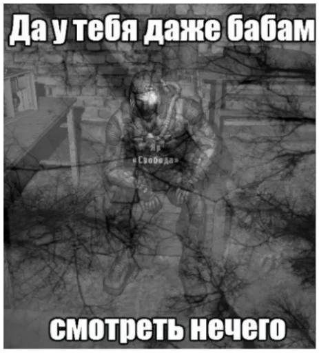 Стикер Сталкерония - 6