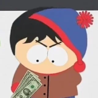 Стикер Stan Marsh ( South Park) - 9