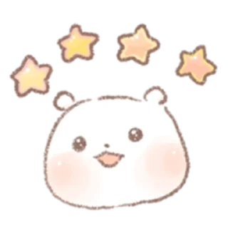 Стикер Star candy Hamong @nyakwii - 6