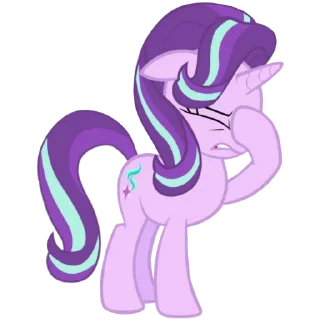 Стикер @MyLittlePony_bots Starlight Glimmer - 4