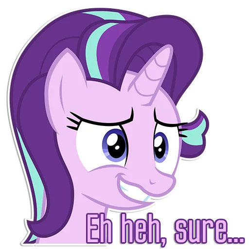 Sticker Starlight speaks [Eng] | By @Egor418 - 10