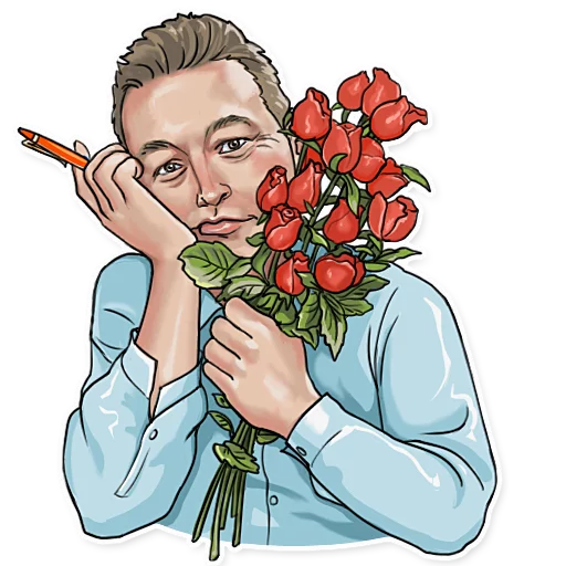 рисование эскиз цветок