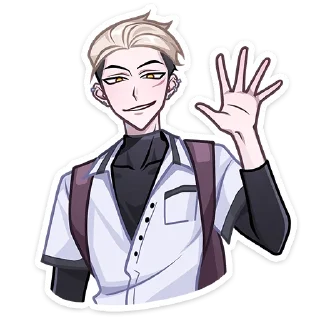 Sticker Старшеклассник Артём @Nyasticks - 5