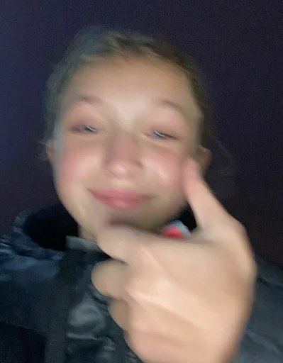 person human face cheek