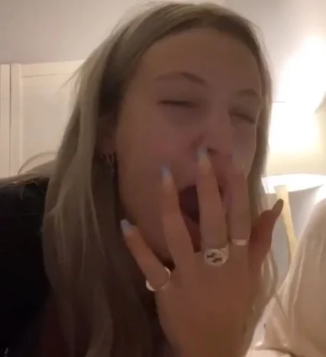 person indoor selfie