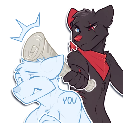 Стикер StealthTheFox - 1