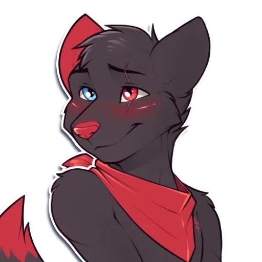 Sticker StealthTheFox - 1